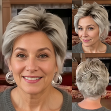 Wendy - Wigyy Short Silver Grey Elegant Wigs