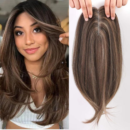 14/18 Inch Hair Toppers for Women Synthetic Hair Toppers Hair Pieces