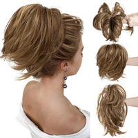 Golden Brown & Bleach Blonde