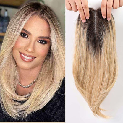 14/18 Inch Hair Toppers for Women Synthetic Hair Toppers Hair Pieces