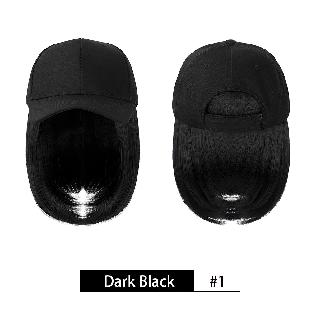 Baseball Cap Wig Hat With Hair Wig Naturally Cap With Wig Hat Wigs