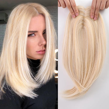 14/18 Inch Hair Toppers for Women Synthetic Hair Toppers Hair Pieces