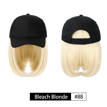 Baseball Cap Wig Hat With Hair Wig Naturally Cap With Wig Hat Wigs