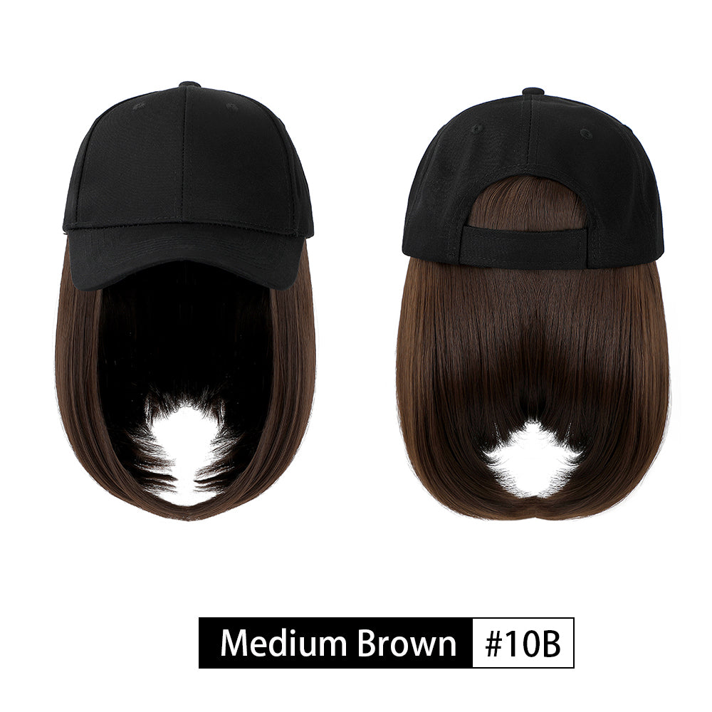 Baseball Cap Wig Hat With Hair Wig Naturally Cap With Wig Hat Wigs