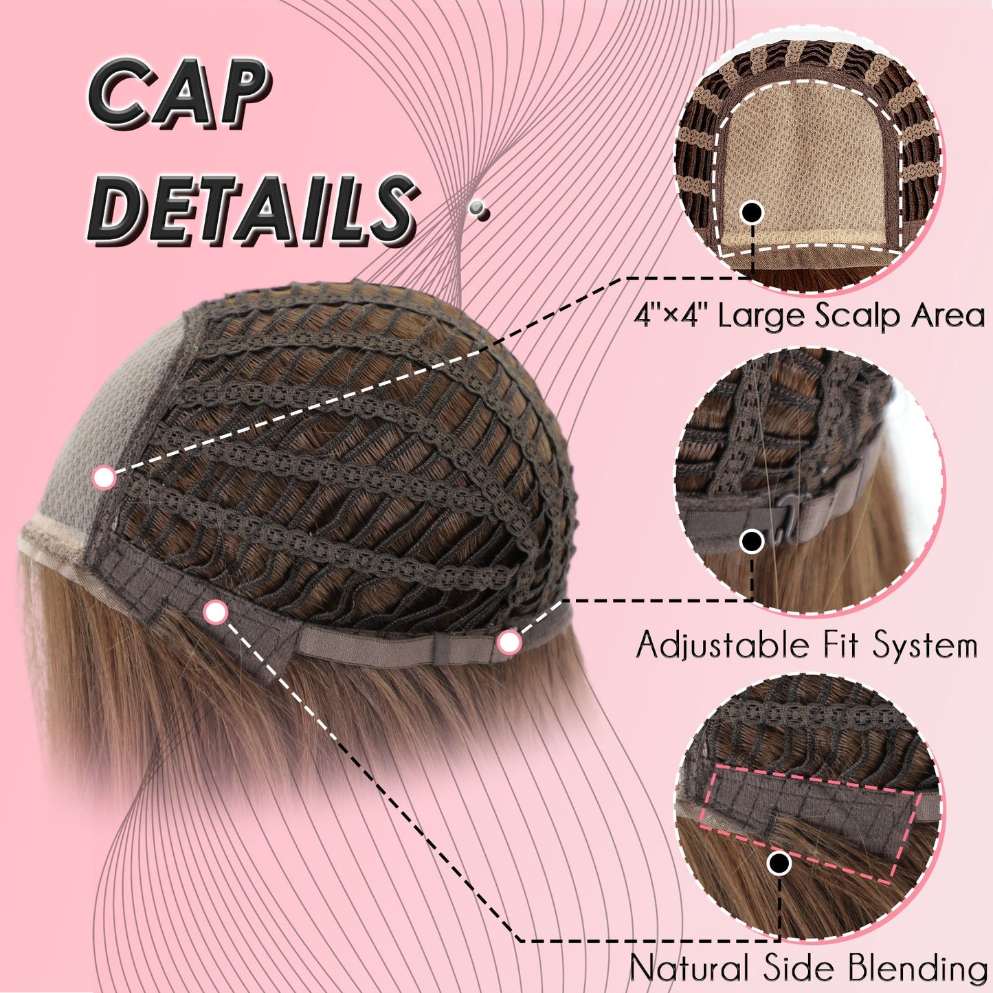 Edith - Wigyy Mono-Front Daily Use Multi-style Elegant Wig