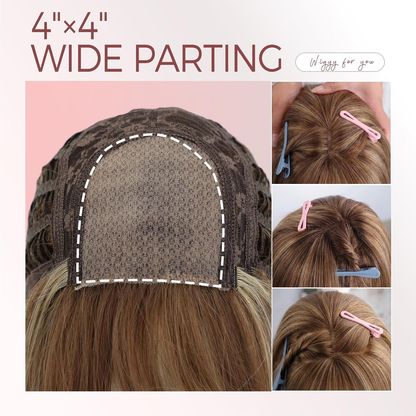 Clara - Wigyy Straight Elegant Wig for Daily Use