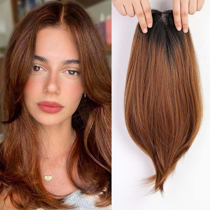 14/18 Inch Hair Toppers for Women Synthetic Hair Toppers Hair Pieces