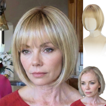 Clara - Wigyy Straight Elegant Wig for Daily Use