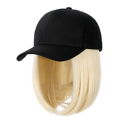 Baseball Cap Wig Hat With Hair Wig Naturally Cap With Wig Hat Wigs