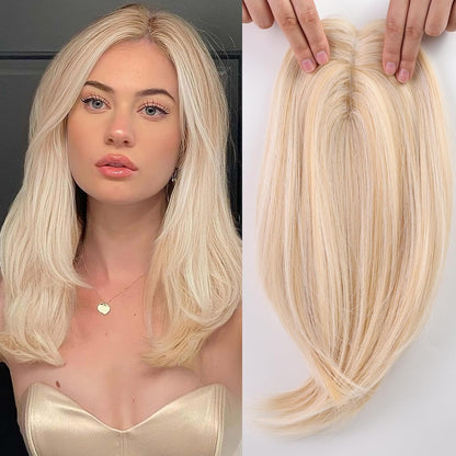 14/18 Inch Hair Toppers for Women Synthetic Hair Toppers Hair Pieces