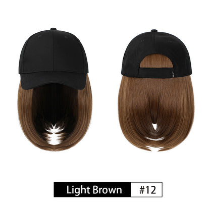 Baseball Cap Wig Hat With Hair Wig Naturally Cap With Wig Hat Wigs