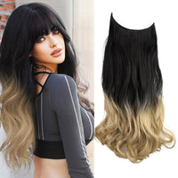 black to Ash Blonde
