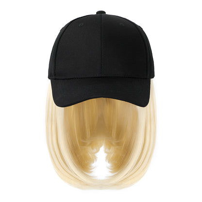 Baseball Cap Wig Hat With Hair Wig Naturally Cap With Wig Hat Wigs
