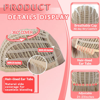 Perla - Wigyy Cutest Bob Elegant Wig with Bang