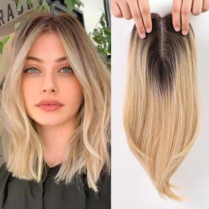 14/18 Inch Hair Toppers for Women Synthetic Hair Toppers Hair Pieces