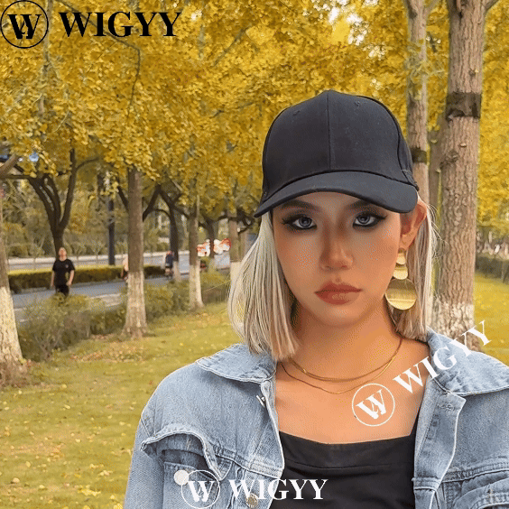 Baseball Cap Wig Hat With Hair Wig Naturally Cap With Wig Hat Wigs